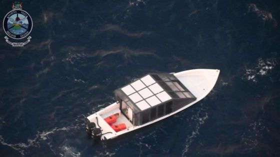 Au large de la côte du Morne : Rs 33 millions de haschisch saisi