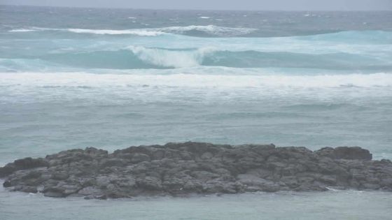 Météo marine : un avis de fortes houles en vigueur à Maurice 