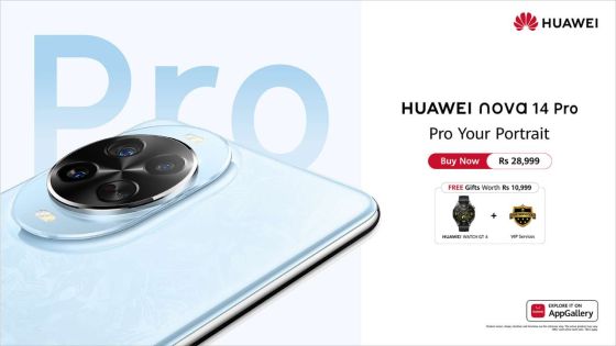 Huawei lance sa série nova 14 à Maurice 