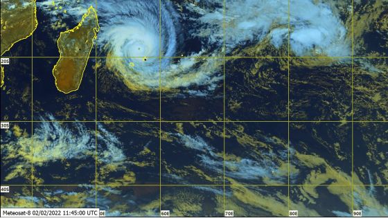 Météo : Batsirai est passé à son point le plus rapproché à 15 heures soit à 130 km