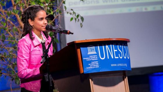 Jane Constance reconduite en tant qu'Artiste de l'Unesco pour la paix