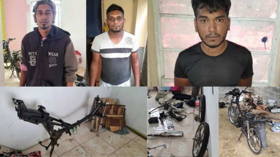 Un réseau de présumés voleurs de motos mis hors circuit