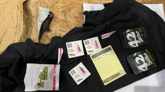 Des semences de cannabis en provenance d’Espagne saisies à Plaine-Magnien