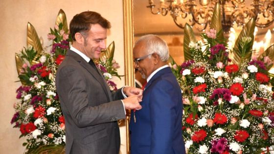 Visite du président Macron : Dharam Gokhool fait Grand officier de la Légion d'honneur