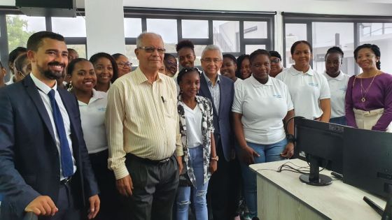 Inauguration d’un centre d’appels à Rodrigues