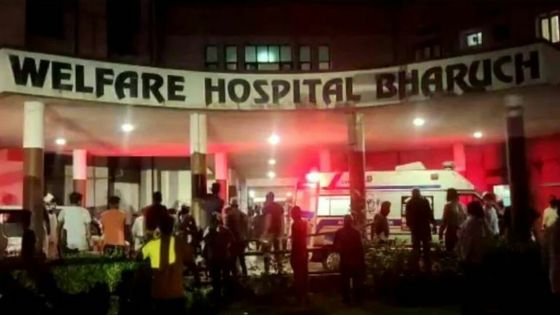 Inde : 12 patients du Covid tués dans l’incendie d’un hôpital 