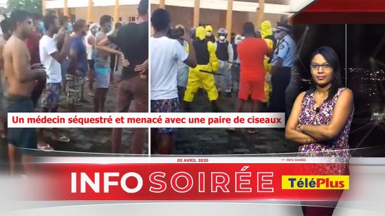 Info soirée : « nou pe riske nou lavi, nou pe al travay zot pe agress nou » dit le Dr Sewsurn