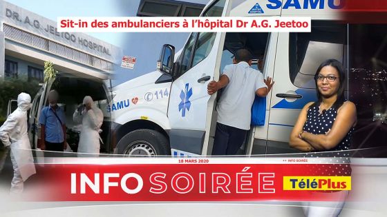 [Info Soirée] : «Anbilans kinn mete bann ka sispekte corona dan saem zot pe sarye tou pasian ladan»