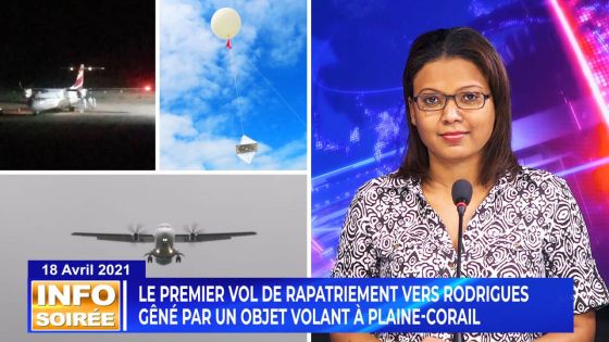 [Info Soirée] : «Dan avyon bann la dir nou ena enn Ovni dan lesyel», selon un passager 