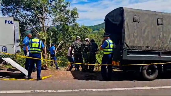 EN DIRECT : Deux morts dans un accident à Chamarel