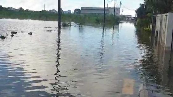 Refoulement d’eau à Berthaud après les intempéries