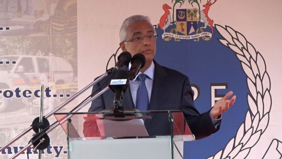 Pravind Jugnauth : « Bravo à la police !» 