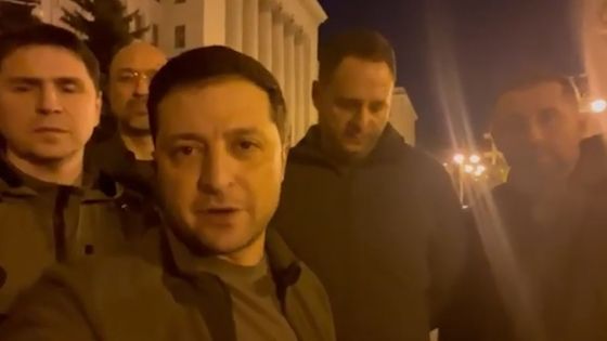 « Nous sommes tous ici » à Kiev, dit le président ukrainien Zelensky dans une vidéo