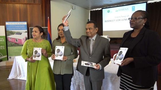 Conférence sur l'énergie renouvelable à Abu Dhabi : Collendavelloo dit reconnaître la contribution du député travailliste Osman Mahomed