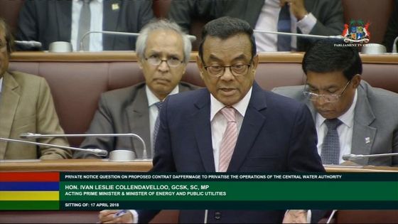 Ivan Collendavelloo reste évasif sur l’identité de ceux qui sont passés par le VIP Lounge