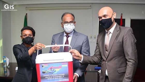 Covid-19 : Maurice reçoit 50 000 doses de vaccins Johnson & Johnson