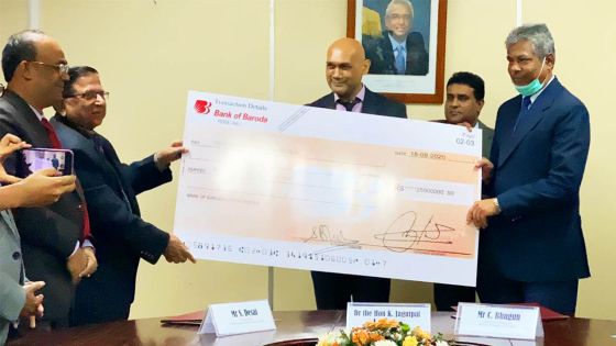 Fuite de fioul dans les lagons du sud-est : «Des personnes ont ressenti des symptômes légers», affirme Jagutpal  