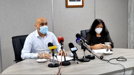 Covid-19 : Kailesh Jagutpal face à la presse