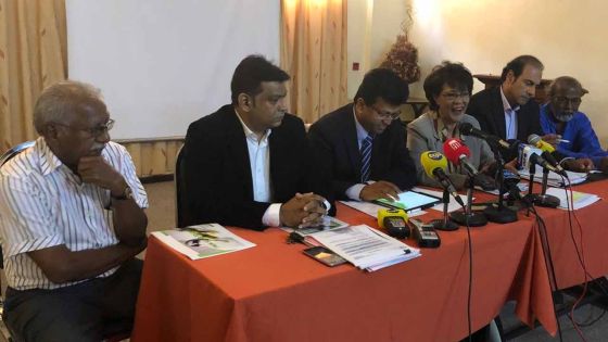 Le dossier sucre au menu de la première conférence de presse de la «plateforme pour un nouveau MMM» 