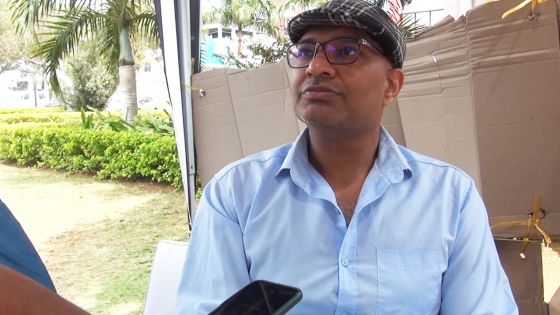 Rencontre avec le gréviste de la faim Nishal Joyram