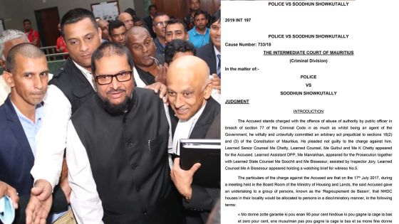 Jugement dans l'affaire Soodhun: la Cour note que Vivek Pursun n'est pas crédible et qu'il avait même dit «that the Bible and the Quran were written in India»