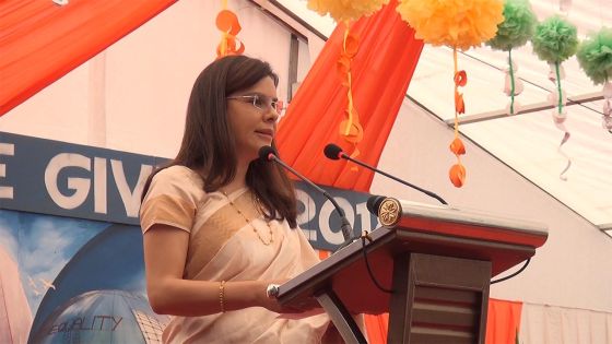 À Quartier Militaire SSS – Kobita Jugnauth : «L’éducation est l’arme la plus puissante pour changer le monde»