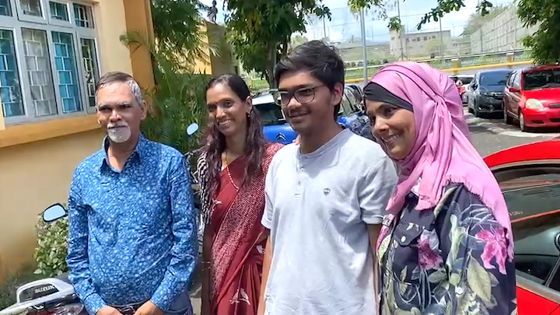 Irshad Seikdaur lauréat du Dr James Burty David SSS