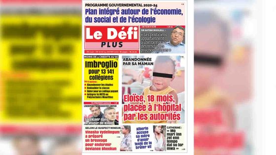 Voici la Une du Défi Plus de ce samedi 18 janvier 2020