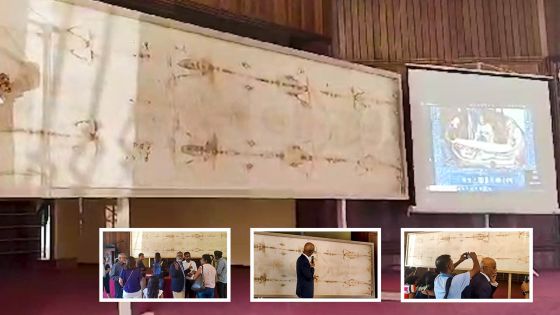 Le Plaza accueille une réplique du Linceul de Turin 