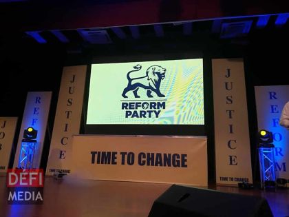 Reform Party : Bhadain dévoile le nouveau logo de son parti