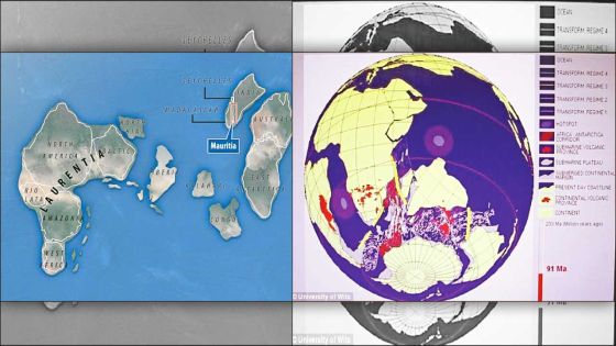 Mauritia: The lost continent under Mauritius