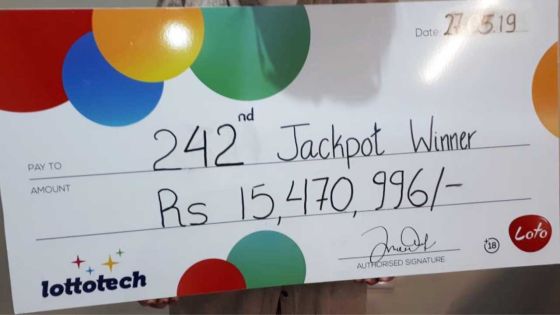 Elle empoche plus de Rs 15 millions au Loto : «ene zoli kado pou fet mama»