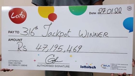 Loto : un peintre de Curepipe empoche Rs 47,1 millions