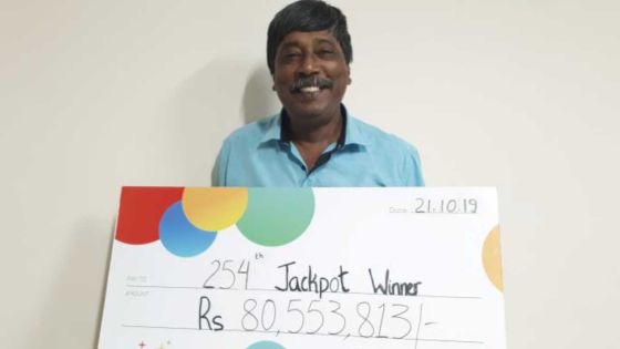 Loto : 30 personnes se partagent Rs 80,5 millions 