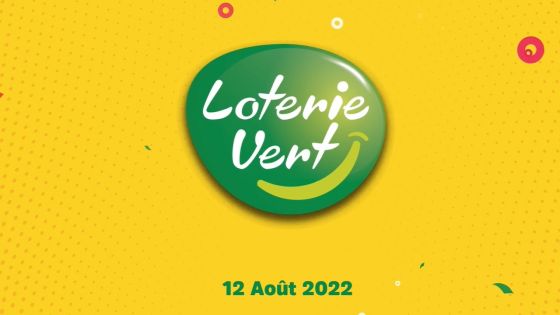 Loterie Vert : tirage de ce vendredi 12 Août 2022
