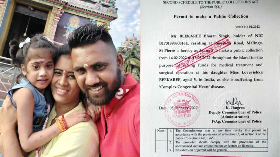 Lovevishka, 5 ans, atteinte d’une cardiopathie congénitale : le combat de ses parents pour lui offrir une vie normale