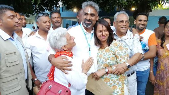 Résultats définitifs au no 7 : carton plein pour les trois candidats de l’Alliance Morisien