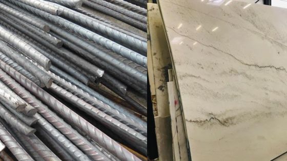 Les prix des barres de fer et des carreaux céramiques revus à la baisse 