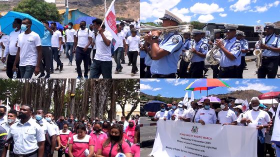 Des citoyens mobilisés pour la marche pacifique pour la sécurité routière