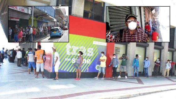 Longue file d’attente devant les principales banques ce lundi : témoignage d'un client 