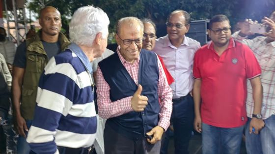 EN DIRECT | Meeting de l’alliance PTr-MMM-PMSD à Flacq