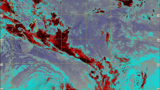Météo : «une zone de basse pression en gestation» au nord-ouest de Maurice ; des averses orageuses attendues 