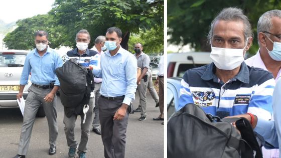 De retour après avoir purgé une peine à La Réunion : Mike Brasse en état d’arrestation