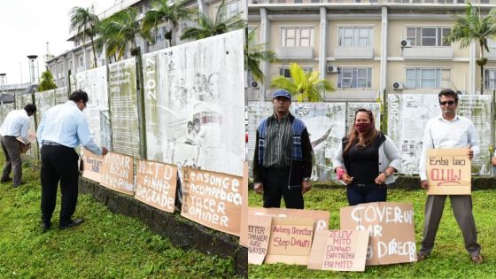 Phoenix : manifestation des membres de la MITD Employees Union