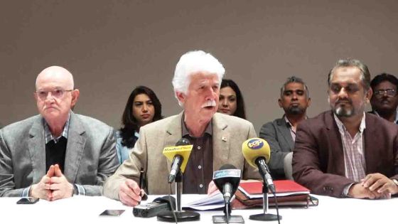 Le MMM est contre le Political Financing Bill sous sa forme actuelle 