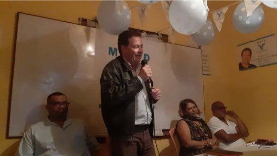 Eric Guimbeau : «Ena pe trouve MMM joker, me MMSD pou joker MMM»