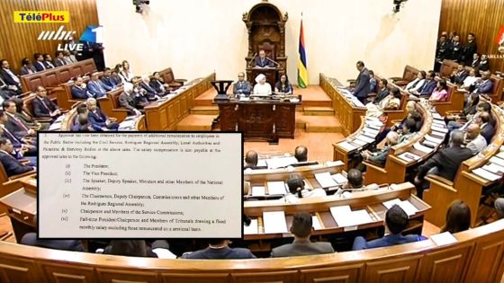 Le Président et les parlementaires parmi ceux qui bénéficieront de la compensation de Rs 300 ; «une discrimination», proteste Rashid Imrith