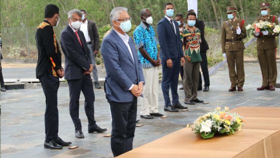 Commémoration de l’abolition de l’esclavage : cérémonie de dépôt de gerbes