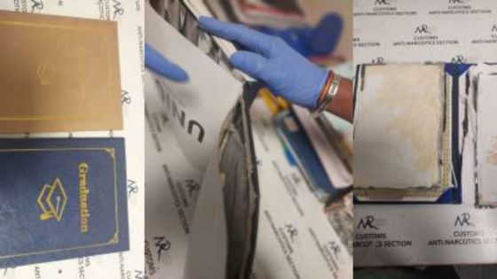 1,279 kg d’héroïne, estimés à Rs 19 millions, saisis à l’aéroport SSR