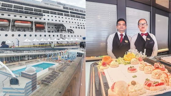 Dans les coulisses du bateau de croisière MSC Sinfonia 